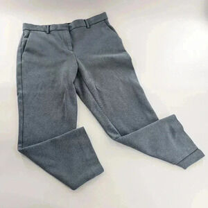 Ann Taylor curvy fit women's size 10 heavy gray straight leg busniess style pant